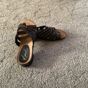 Women's Kim Rogers Black Sandals